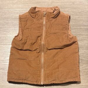 Carter's Tan Quilted Kids Vest